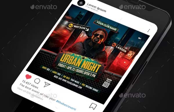 Artist DJ Flyer Template