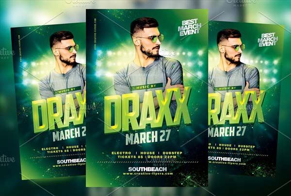 Artist Flyer Template Download