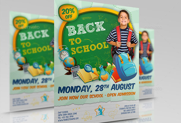 Back To School Flyer Template Download