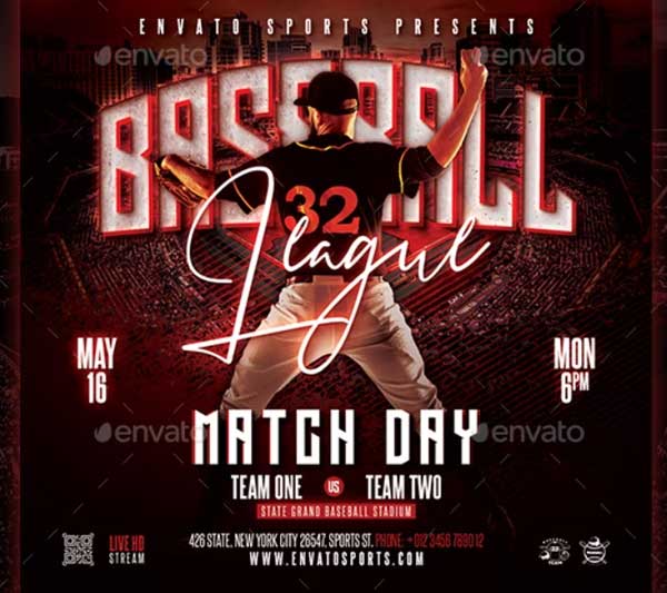 Baseball Flyer Templates Free Download