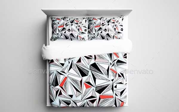 Bedding Set Mockup