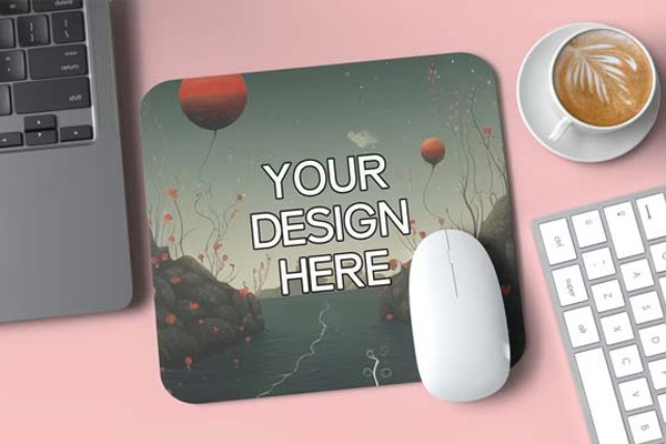 Editable Mouse Pad Mockups