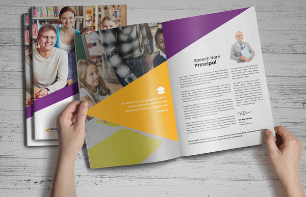 Education Brochure Printable Template Download