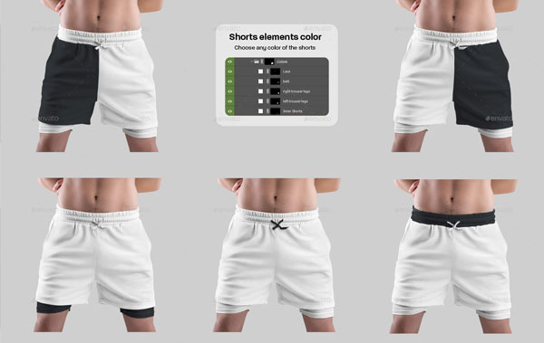 Football Shorts Mockup Free Download