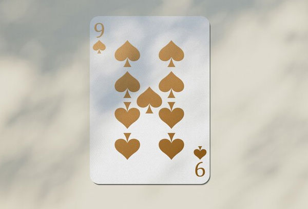 Free Playing Cards Mockup