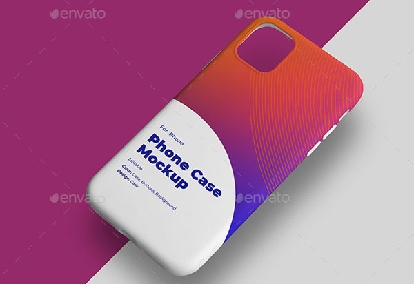 High Resolution Phone Case Mockup Free