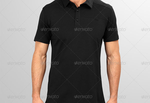 Mens Polo Shirt Mockup Download