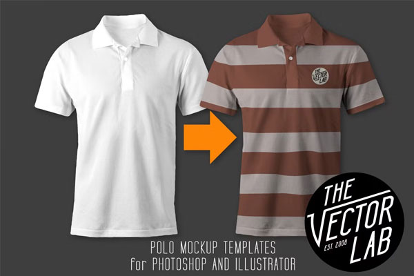 Men's Polo Shirt Mockup Templates