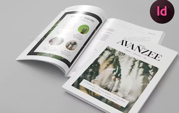 Minimal Magazine Printable Template Download