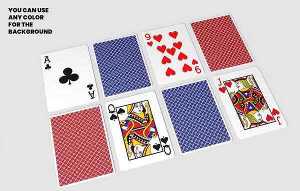 Modern Playing Cards Mockups