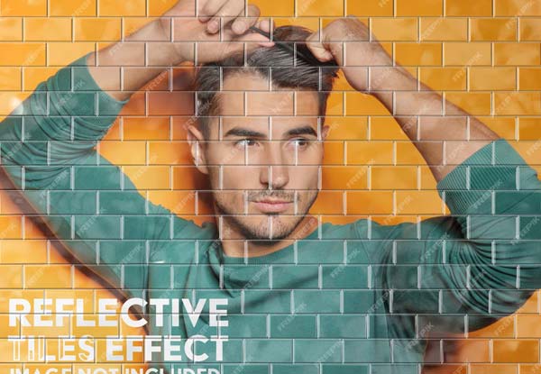 Mosaic Photoshop Action Free Download