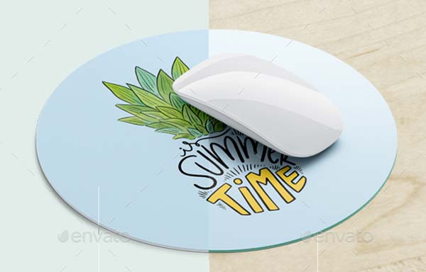 Mouse Pad Mockups Set