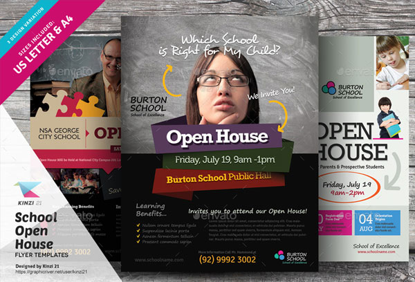 Open House Flyers