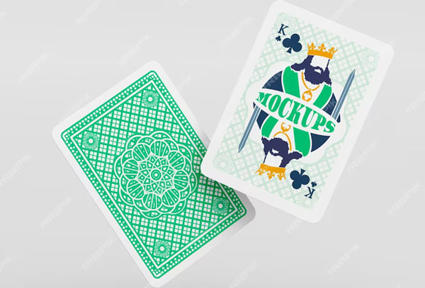 Paper Cards Game Mock-up