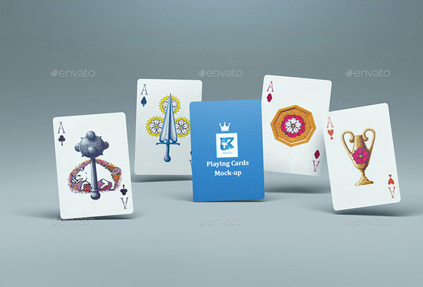 Playing Card Box Mockup