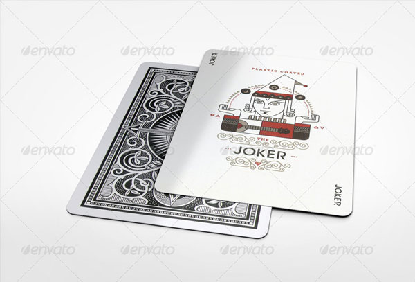 Playing Card Mockup Free Download