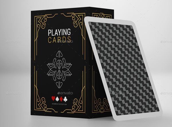 Playing Cards Mockup