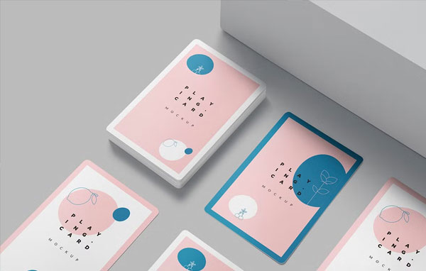 Playing Cards Mockups Download