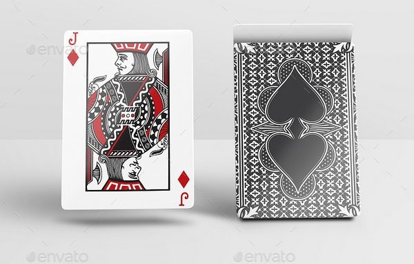 Playing Poker Card Mockups