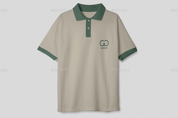 Polo Shirt Mockup Free PSD Download