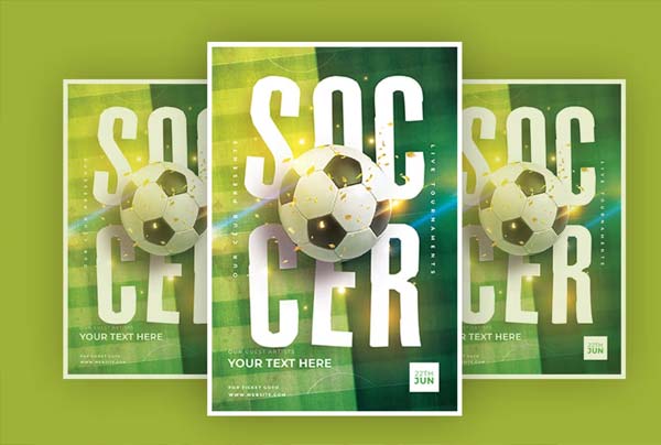 Printable Soccer Flyer Templates Download