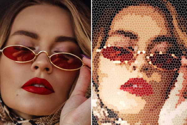 Professional Mosaic Photoshop Actions