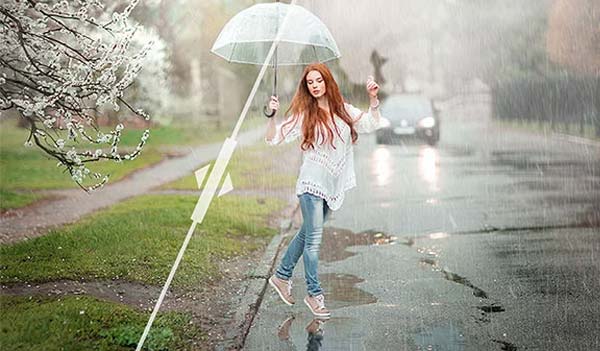 Rain Photo Overlays