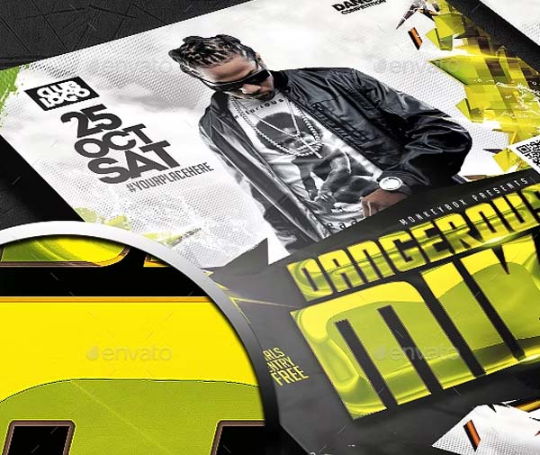 Rap Artist Flyer Download