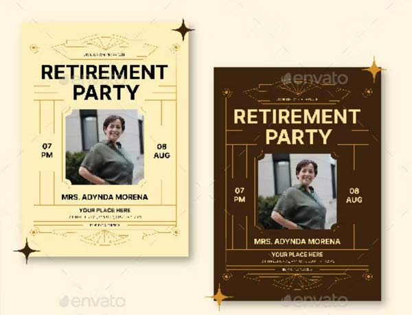 Retirement Party Invitation Templates Free