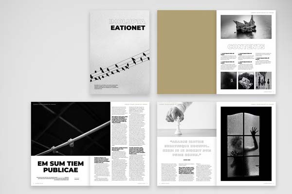 Simple Magazine Template