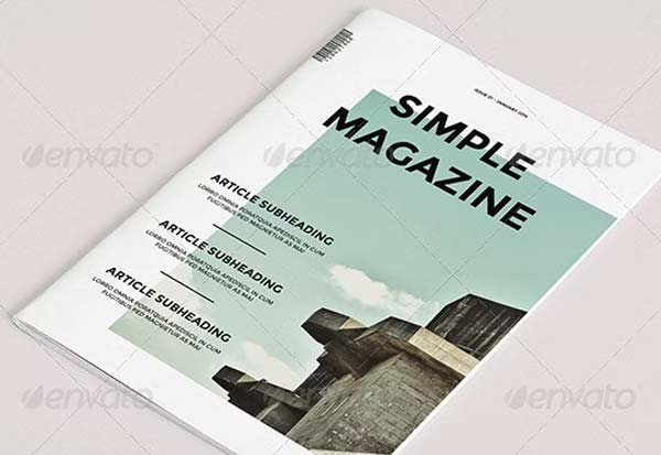 Simple Magazine Template