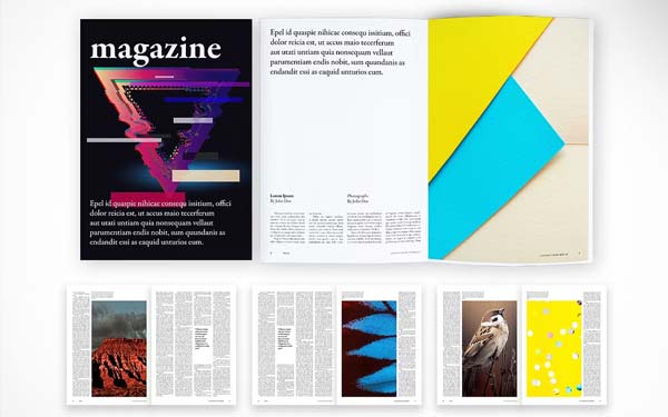 Simple and Modern Journal Magazine Template