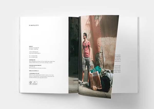 Simplify Magazine Template