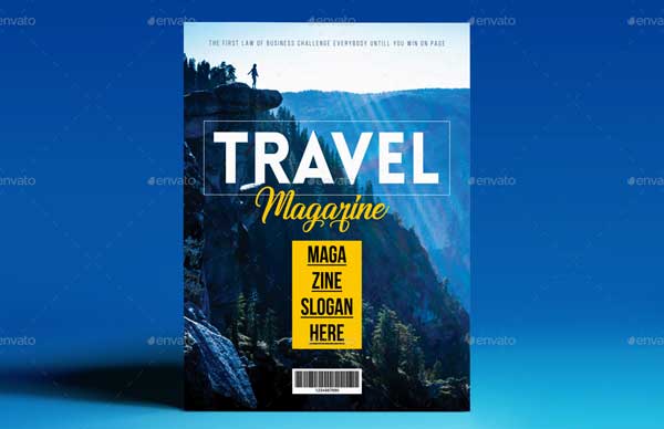 Travel Magazine Template InDesign Free Download