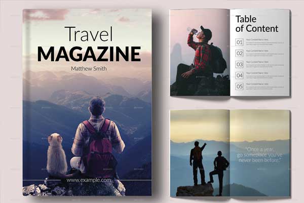 Travel Magazine Templates