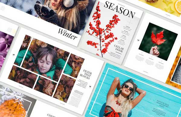 Traveler Magazine Design Template